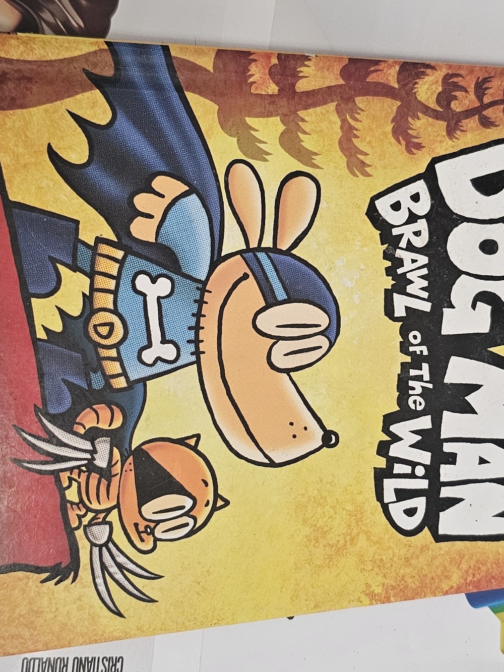 Dog Man Brawl of the Wild Board Game Book